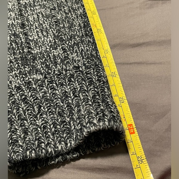 Pendleton Sweater Fisherman Grey Medium Men's Vintage Wool Acrylic Gray - Picture 9 of 9